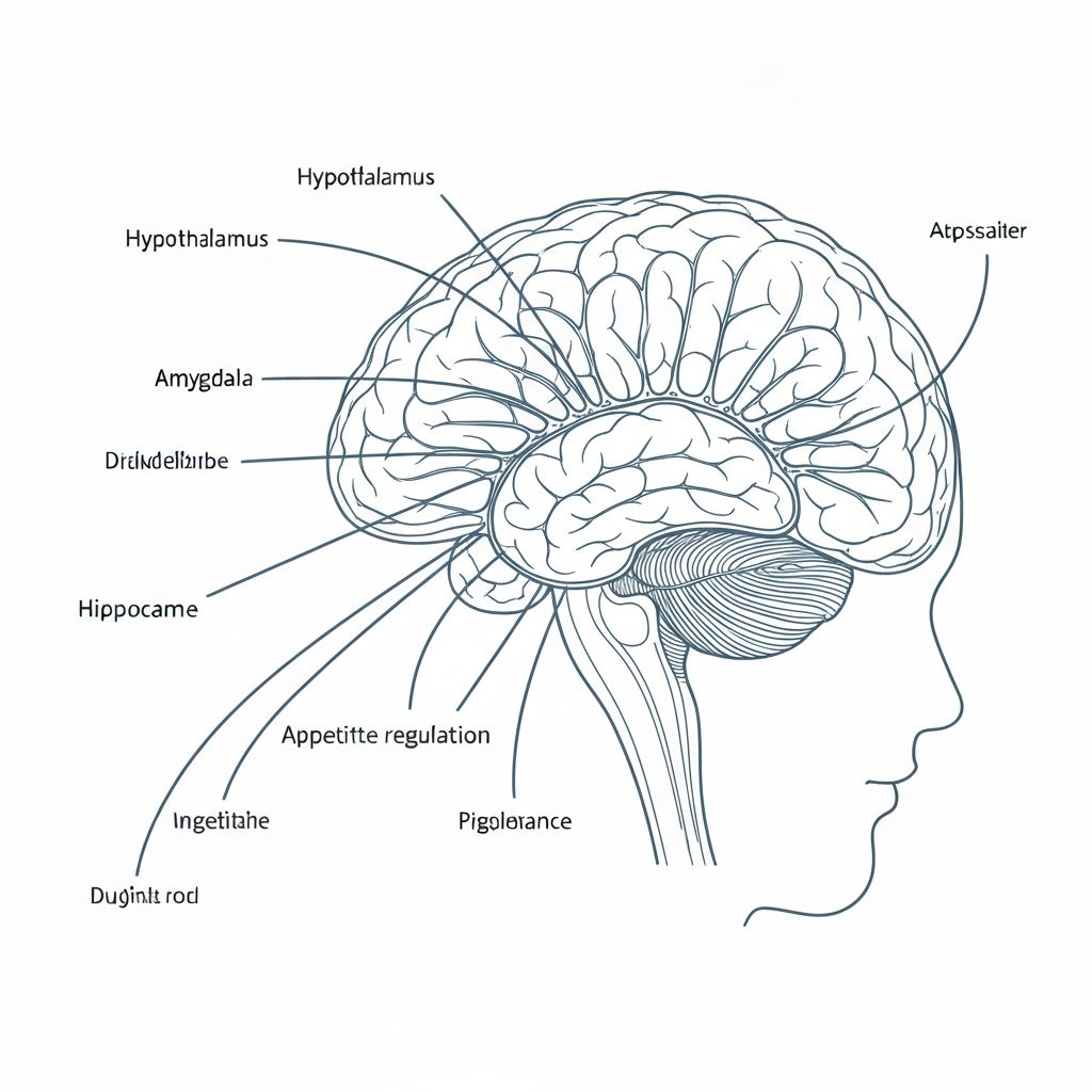 Appetite regulation and neural signaling